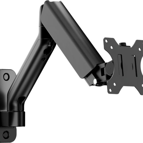 monTEK Single Monitor Wall Mount for 17 to 32 inch Flat/Curved Screens